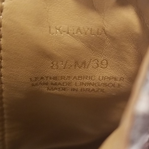 💕LUCKY BRAND💕 Jaime Snake Ankle Boots 8.5 NEW - Picture 15 of 15